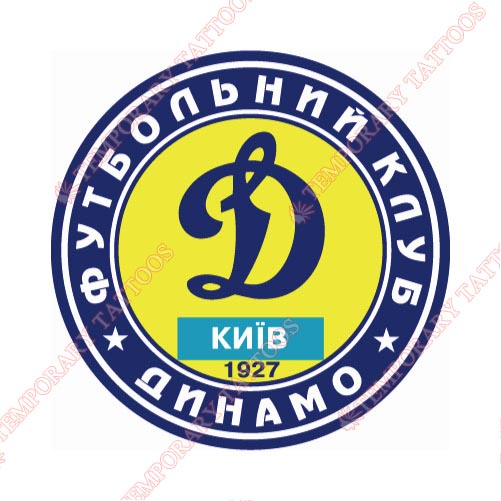 Dinamo Kiev Customize Temporary Tattoos Stickers NO.8301